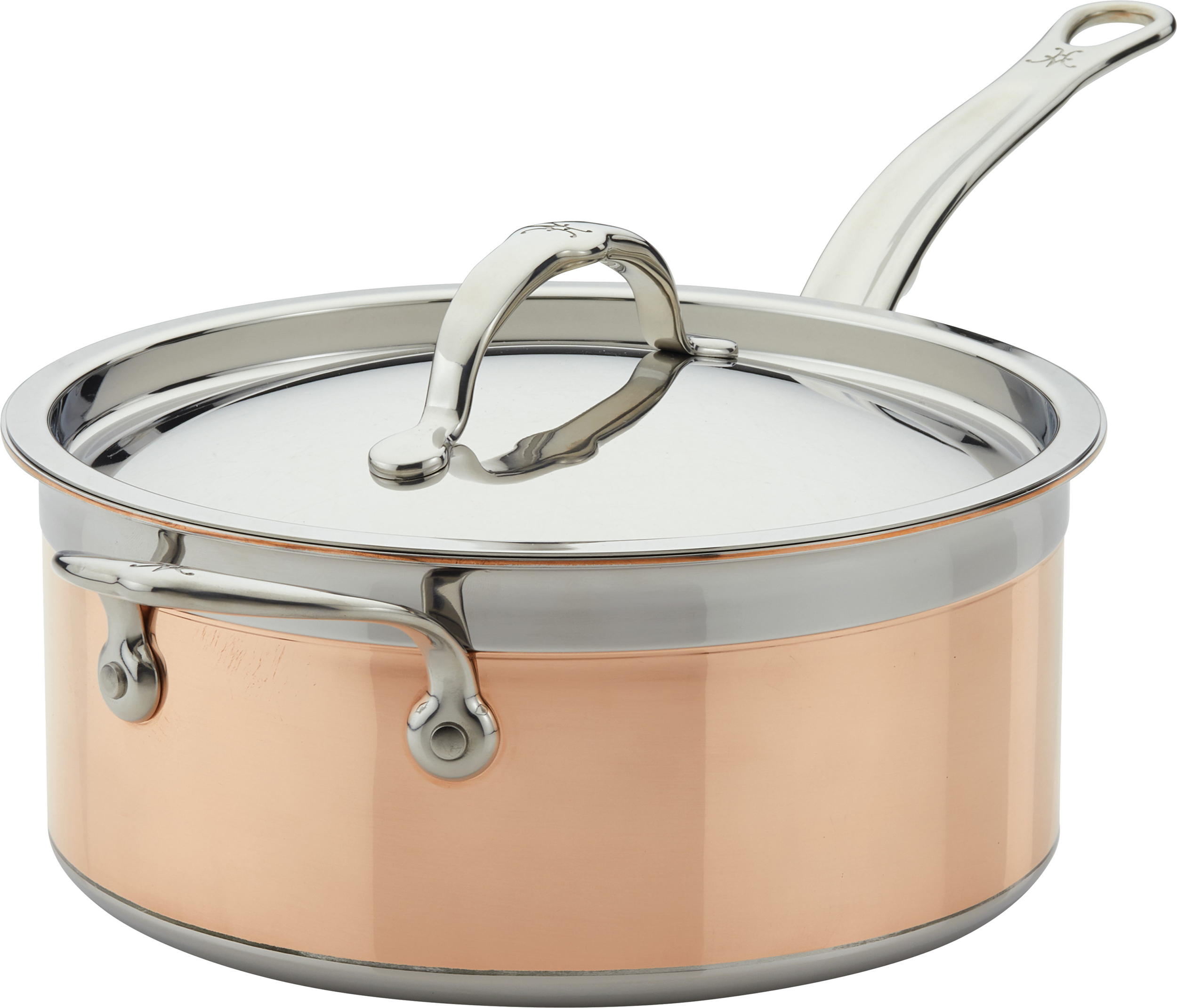 Copperbond Stielkasserolle mit zusätzlichem Griff 22 cm