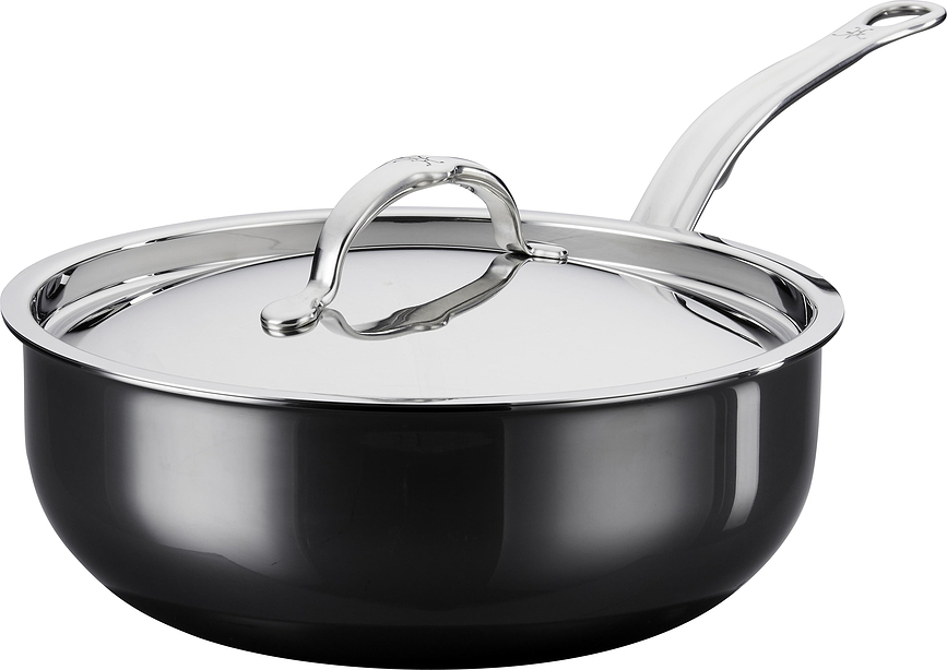 Nanobond djup stekpanna med lock 24 cm