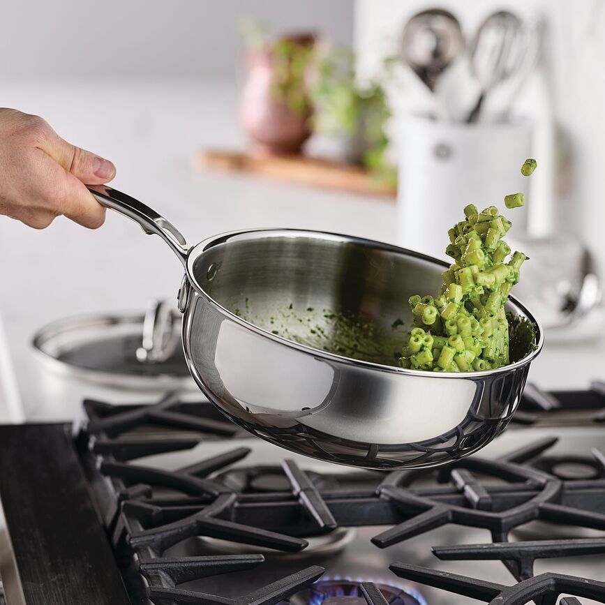Padella profonda con coperchio Probond Luxe 24 cm