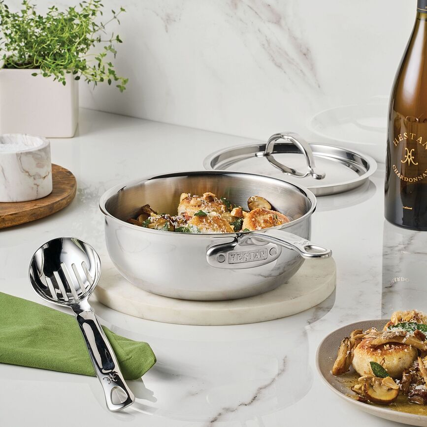Padella profonda con coperchio Probond Luxe 24 cm