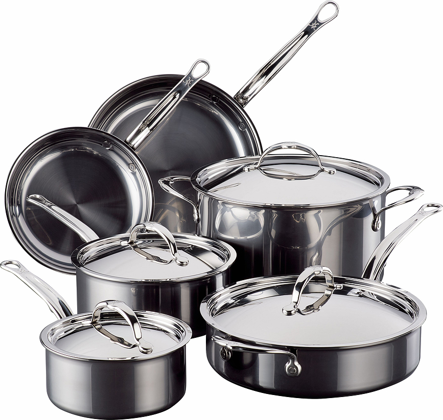 Set de casseroles et poêles Nanobond, 6 pièces