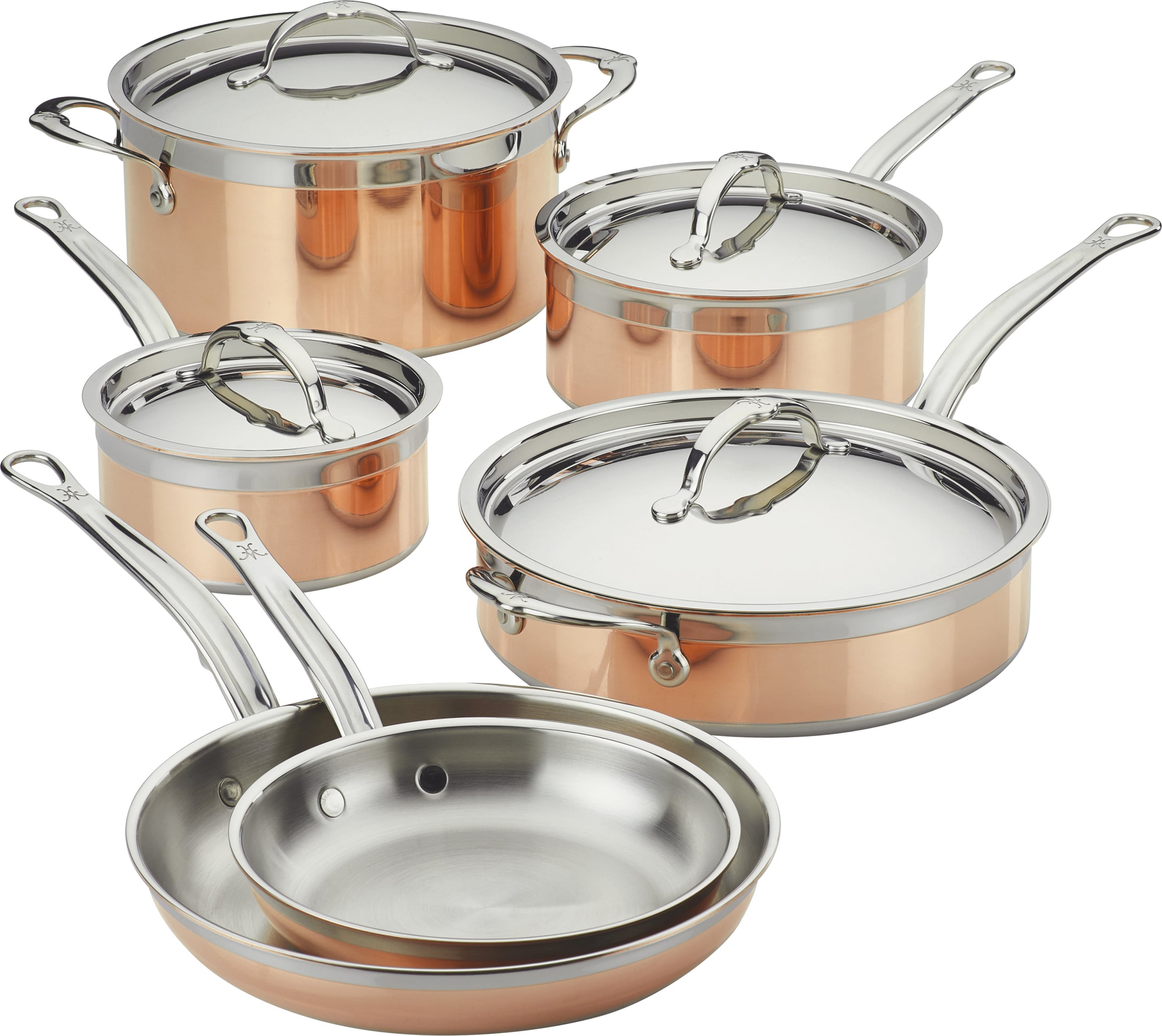 Topf- und Pfannenset Copperbond, 6-teilig