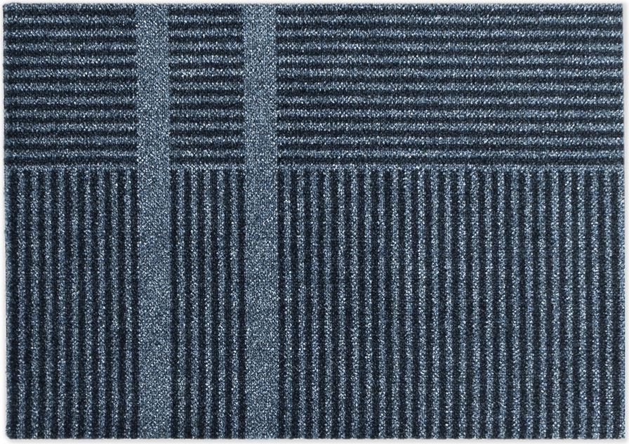 Fußmatte Loype Stormy Blue 60 x 85 cm