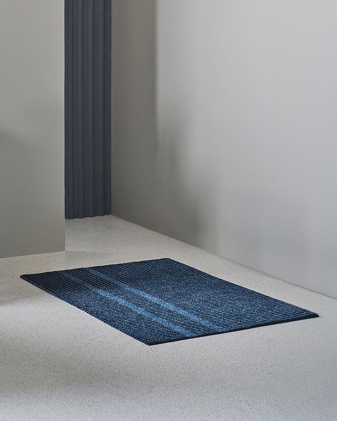 Fußmatte Loype Stormy Blue 60 x 85 cm