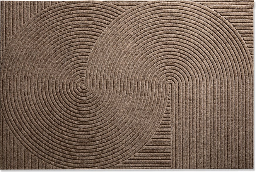 Fußmatte Sand 85 x 130 cm