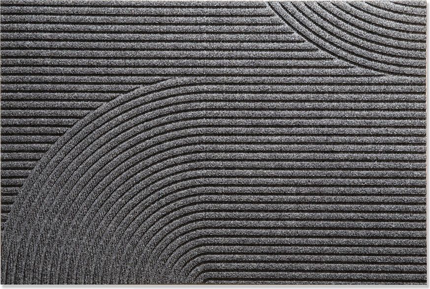 Fußmatte Stein 60 x 90 cm