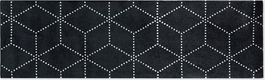 Hagl Fußmatte, schwarz, 45 x 150 cm