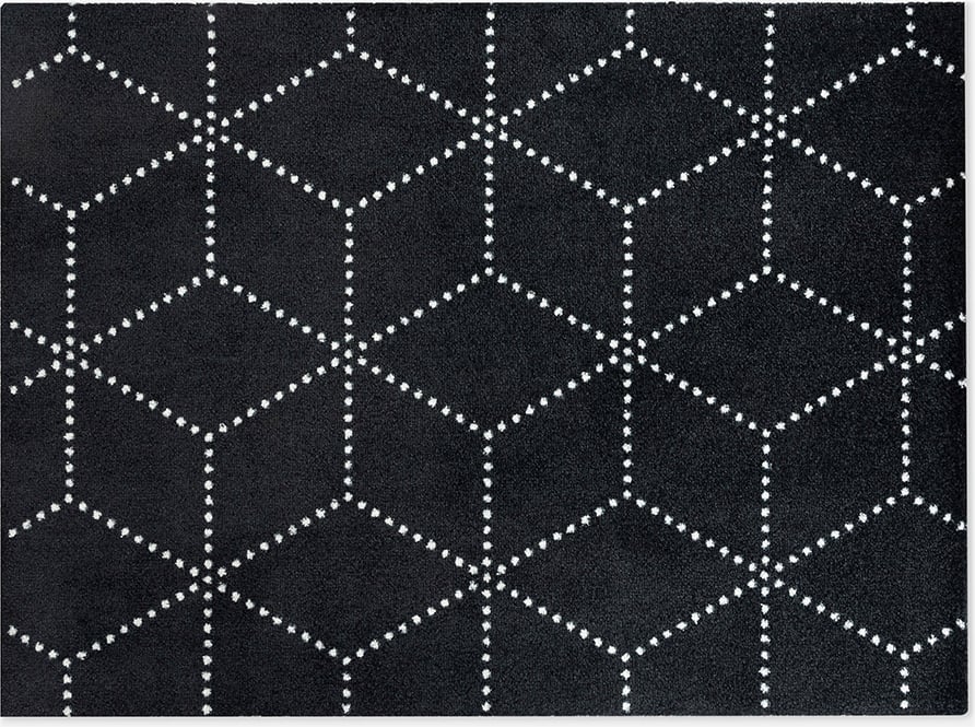 Hagl Fußmatte, schwarz, 85 x 115 cm