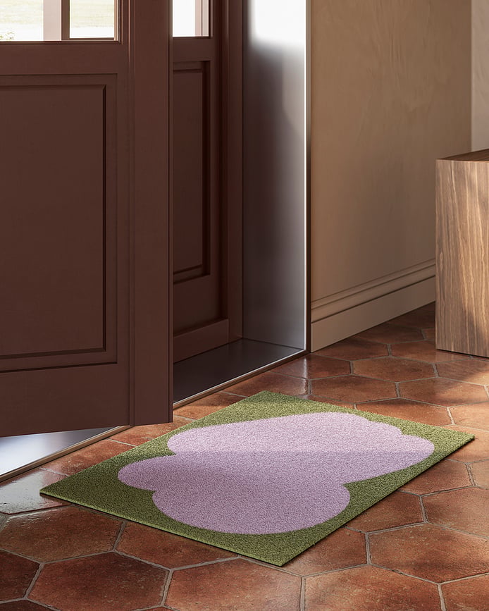 Heymat X Sight Unseen Fußmatte Lilac 58 x 81 cm