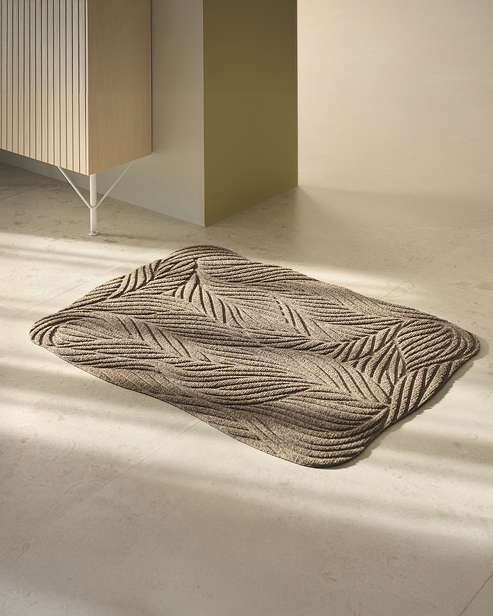 Otirač Twine sivi 60 x 85 cm