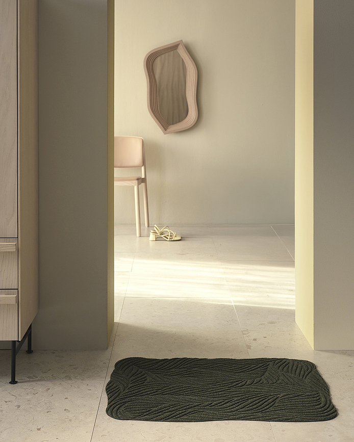 Paillasson Twine beige 60 x 85 cm
