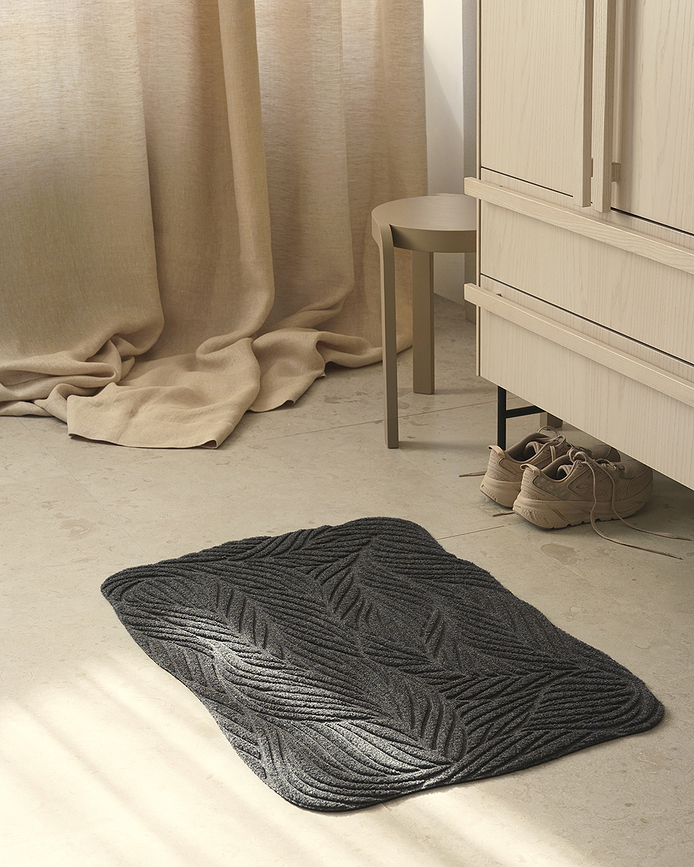Tappeto Twine grigio 60 x 85 cm
