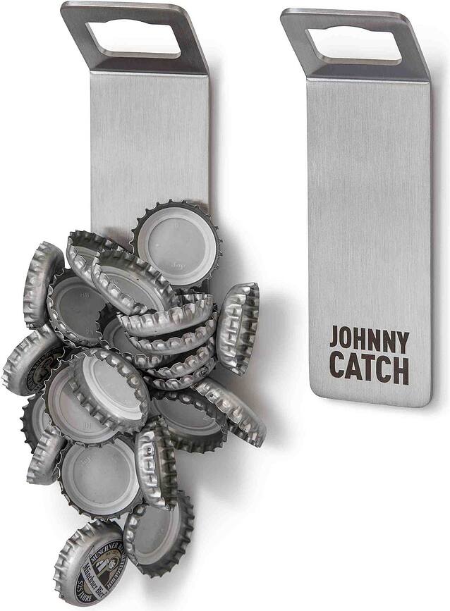 Abrebotellas Johnny Catch, negro