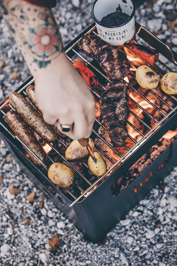 Beer Box Grille, pour Beer Box