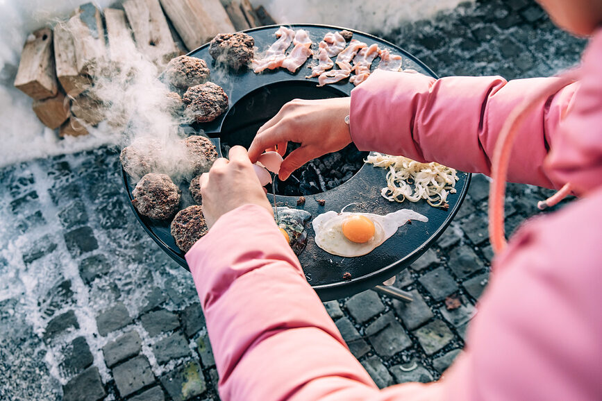 Bowl Grill Ploča za ložište 70 cm