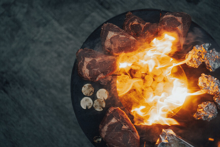 Bowl Ognjište s postoljem 41 cm