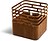 Brasero de acero corten Cube