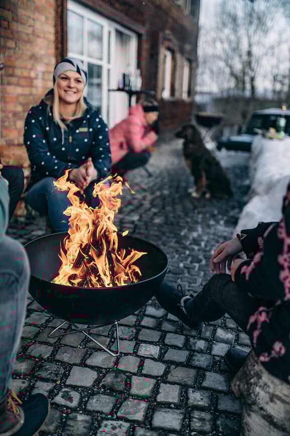 Brasero Bowl 41 cm, con base