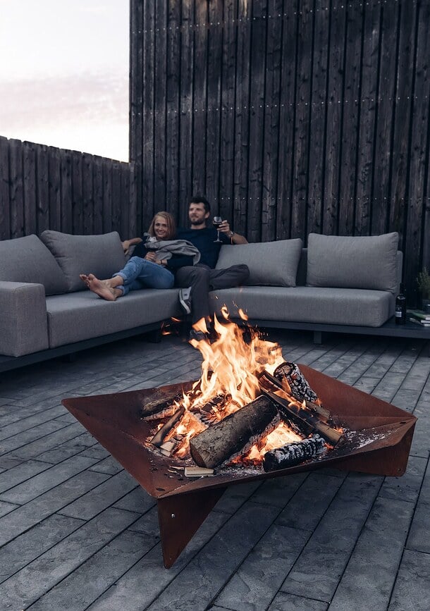 Brasero Triple, 90 cm