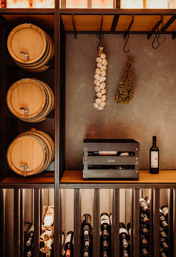 Caja para cerveza y brasero Crate