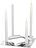 Candelabros Square, plateados, 4 unidades