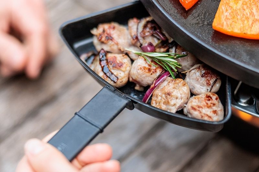 Circle sæt med grillpander til bordgrill, 6 dele