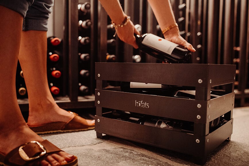 Crate Zaboj za pivo in kurišče