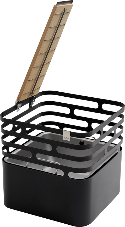 Cube Ocean Brasero avec plateau, Set 2 pièces