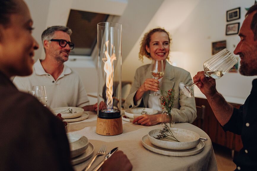 Farol de roble Spin Air, 54 cm