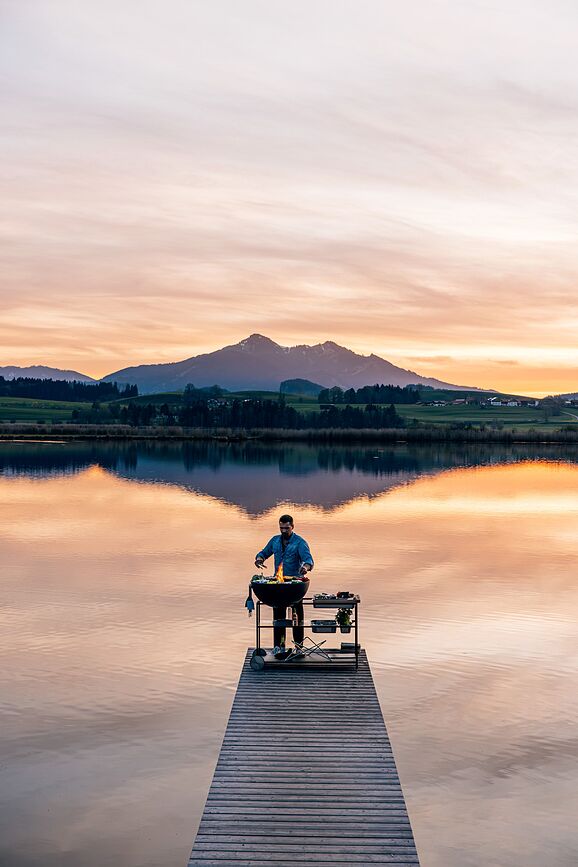 Fire Kitchen Posode za živila za žar mizo, 5 kosov