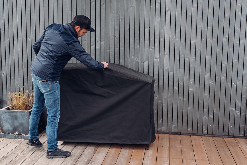 Funda para mesa de parrilla Fire Kitchen, con brasero Bowl, 70 cm