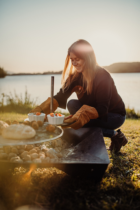 Gants résistants à la chaleur Höfats pour barbecue et cheminée
