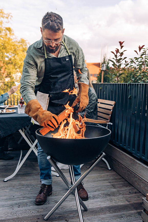 Höfats värmebeständiga handskar för grill och öppen spis