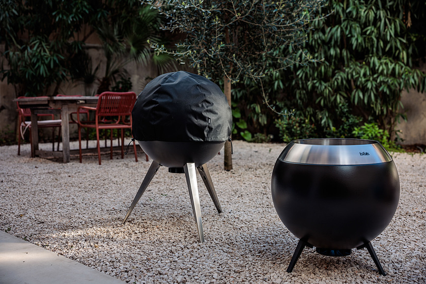 Housse pour brasero Moon 55 cm, noire