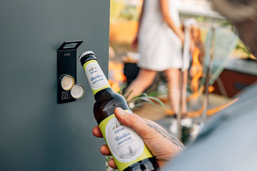 Johnny Catch Otvarač za Boce crni