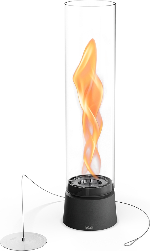 Lanterna Spin Air 1200 nero opaco