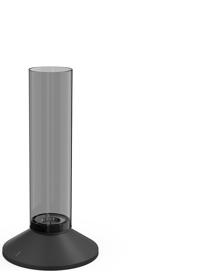 Lanterna Spin X 1200, interamente nera