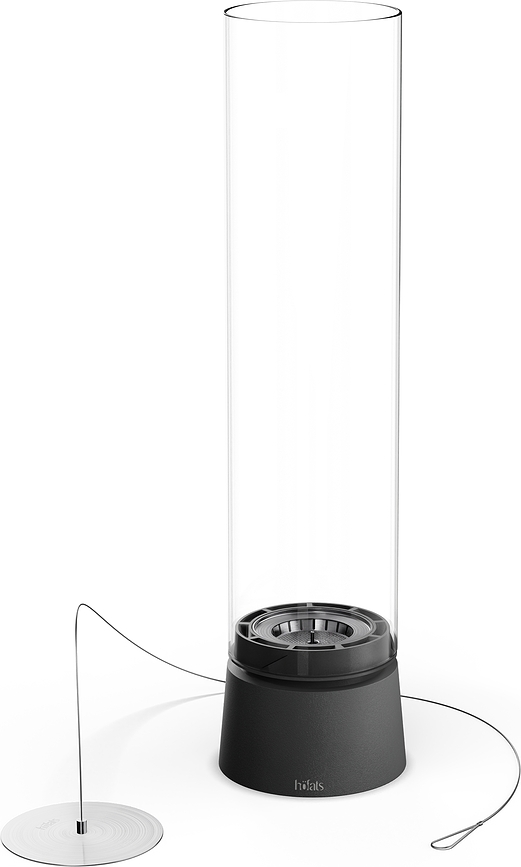Lanterne Spin Air 900, noir mat