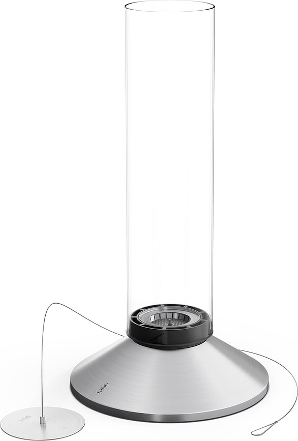 Lanterne Spin X 1200 argentée