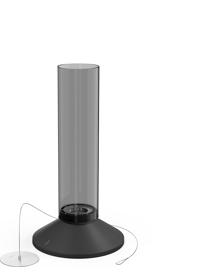 Lanterne Spin X 1200, entièrement noire