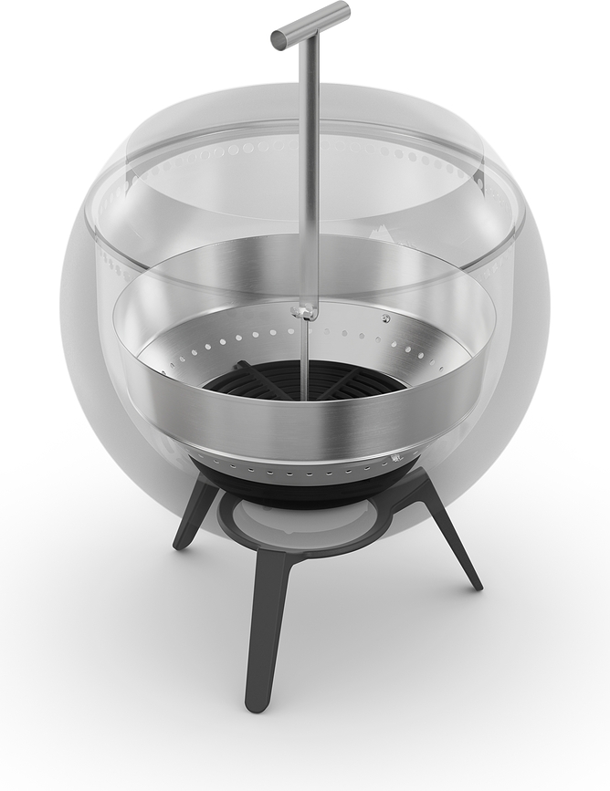 Moon askebæger til bålfad med forhøjelse 55 cm
