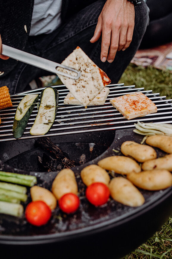 Ognjišče Skleda s podstavkom, 41 cm