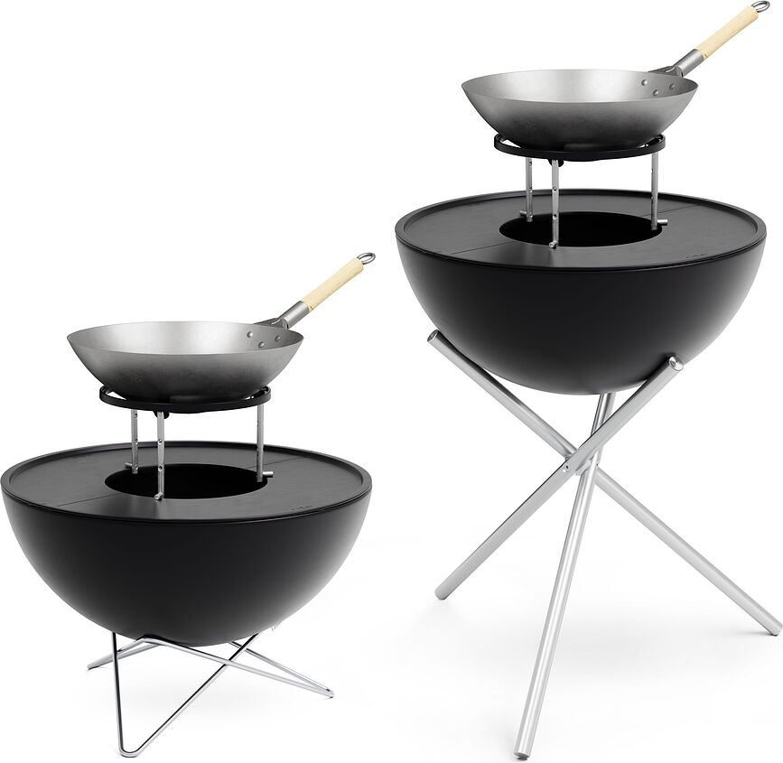 Parrilla de hierro fundido para brasero Bowl, 57 cm