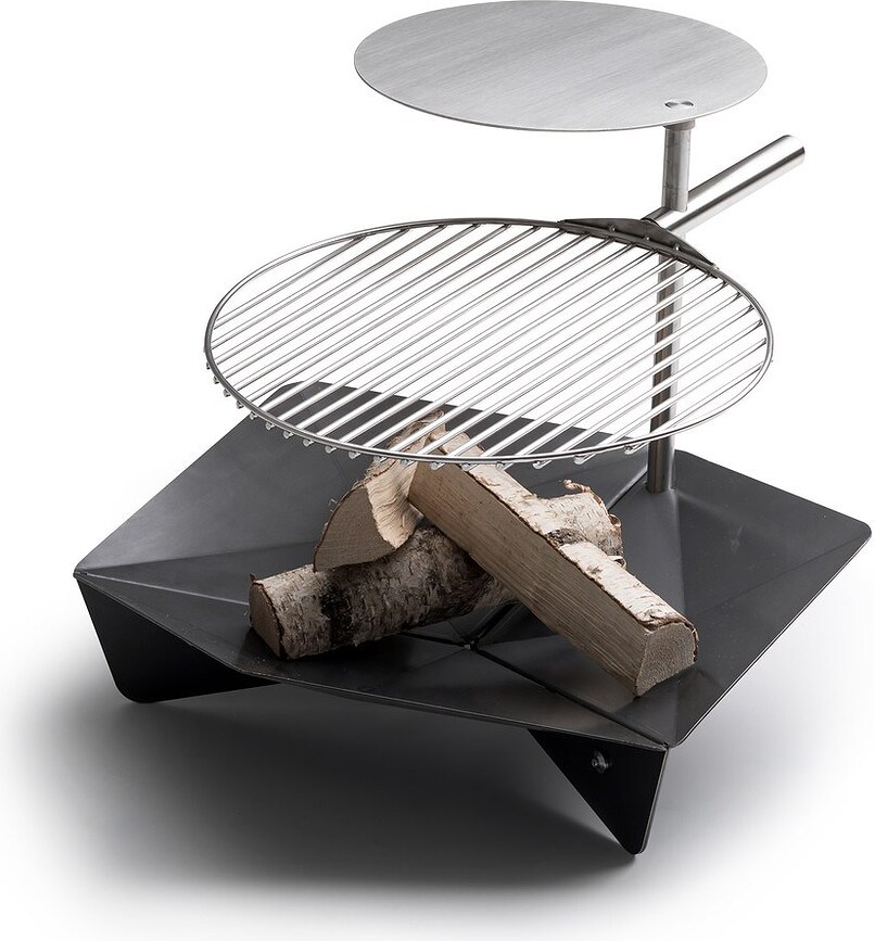 Parrilla Triple, para brasero, 55 cm