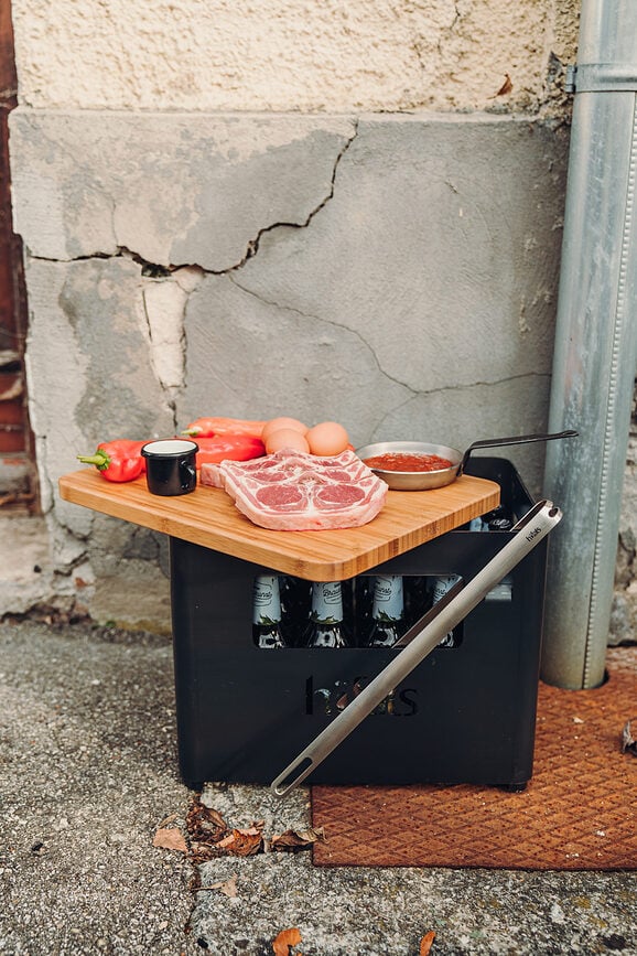 Pinzas para barbacoa Tools, plateadas