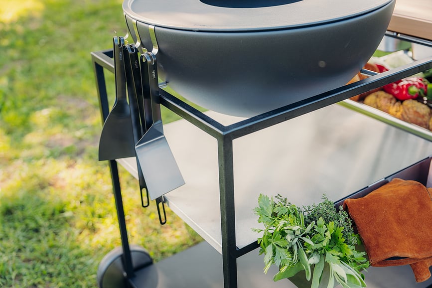 Pinzas para barbacoa Tools, plateadas