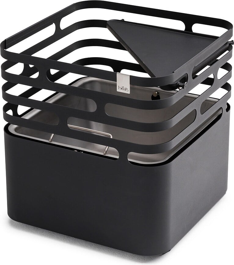 Plancha de hierro fundido para brasero Cube