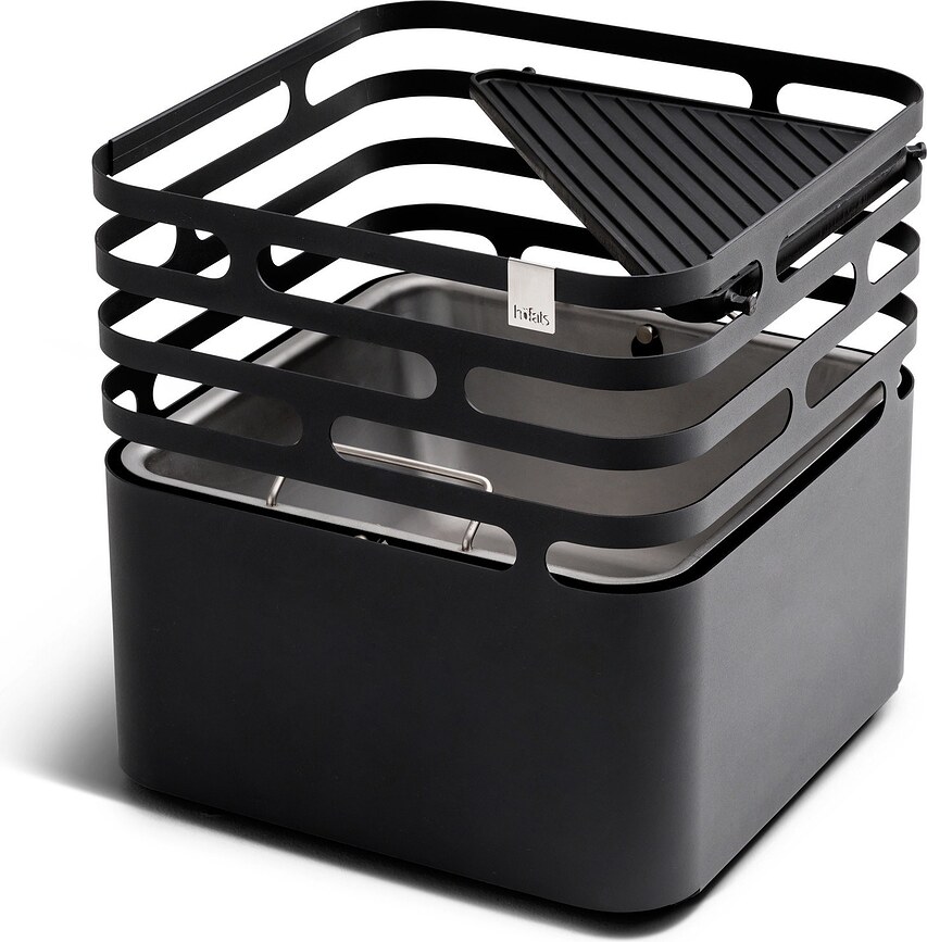 Plancha de hierro fundido para brasero Cube