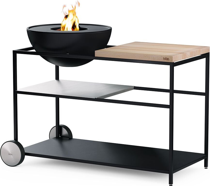 Ruedas para mesa de parrilla Fire Kitchen, 2 unidades