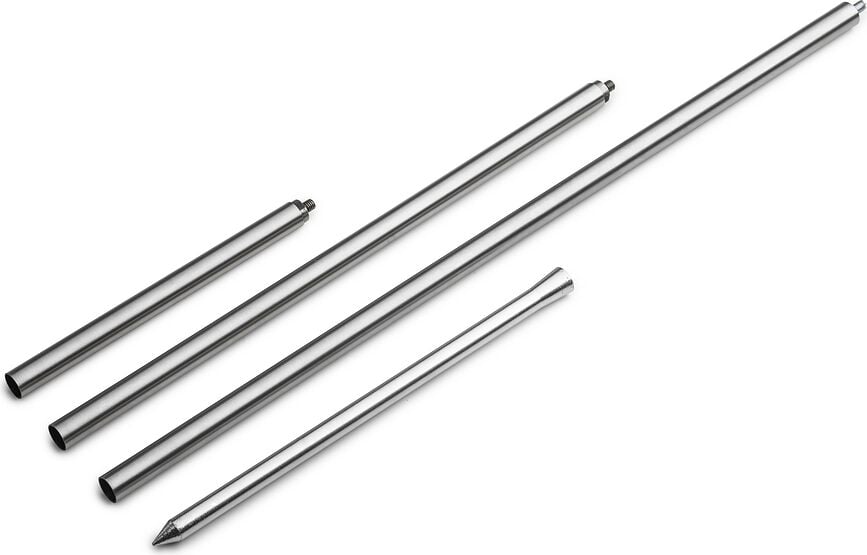 Soporte para Antorcha Spin, plateado, 4 piezas